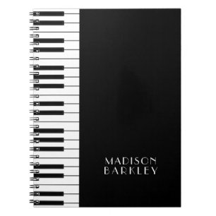 Piano Musician Music Teacher Notebook