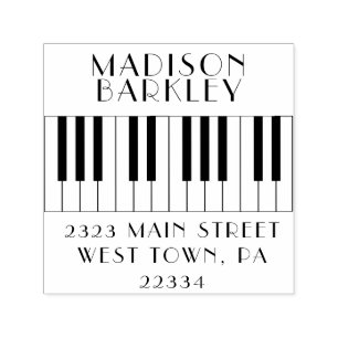 Piano Musician Music Teacher Self-inking Stamp