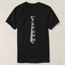 Piano Neck Tie Tee