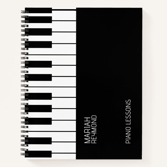 Piano Notebook (Front)