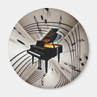 Piano Notes and Staff Magnet