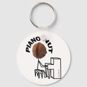 Piano Nut Key Ring