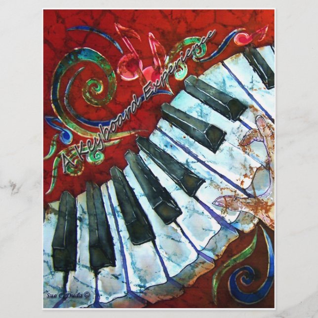 PIANO PAPER - A Keyboard Experience (Front)