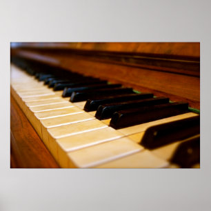 Piano Photo Poster