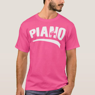 Piano Pianist Keyboard Music Classical Instrument  T-Shirt