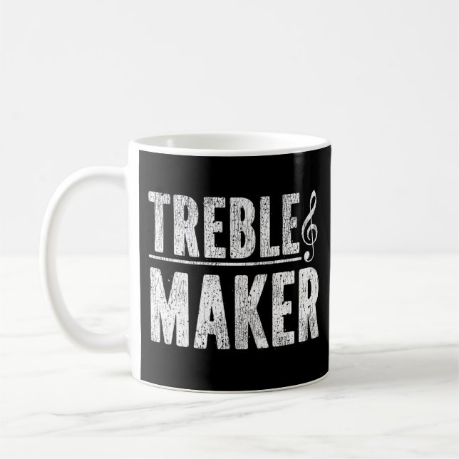 Piano Pianist Treble Maker Coffee Mug (Left)
