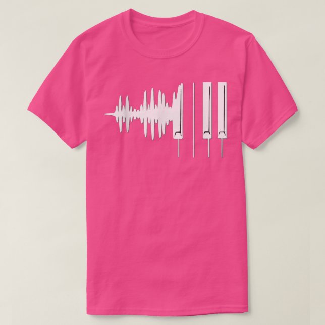 Piano pianists music  T-Shirt (Design Front)