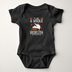 Piano - Piano Is Like A Whole Orchestra Baby Bodysuit