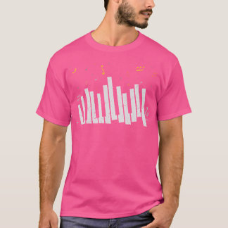 Piano Player Keyboard Classical Music Notes Pianis T-Shirt