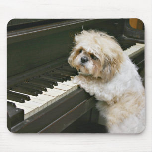 piano player mouse pad