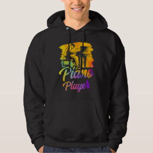 Piano Player Musician Music Hoodie