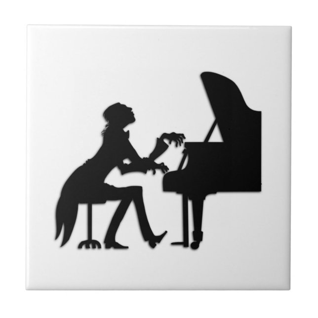 Piano Player Tile (Front)
