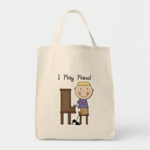 Piano Player Tshirts and Gifts Tote Bag
