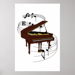 Piano Poster