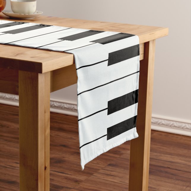 Piano Short Table Runner (In Situ)
