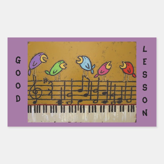 piano student stickers (Front)