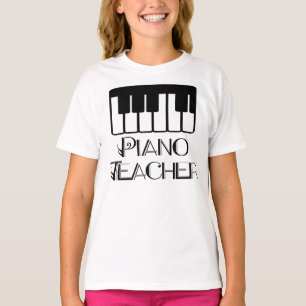 Piano Teacher Keyboard Music T-Shirt