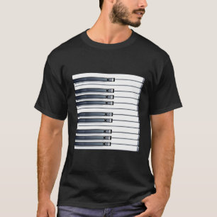 Piano tee Keyboard Music Piano Keys For Piano love