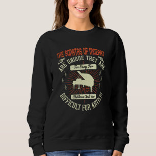 Piano - The Sonatas Of Mozart Sweatshirt