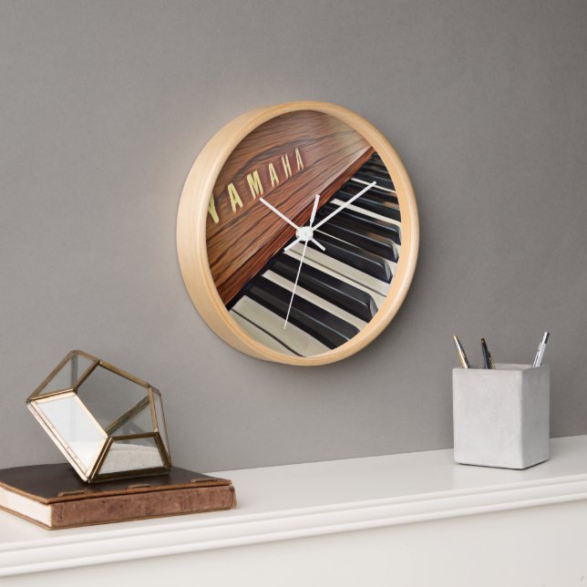 Piano Wall Clock (Office)