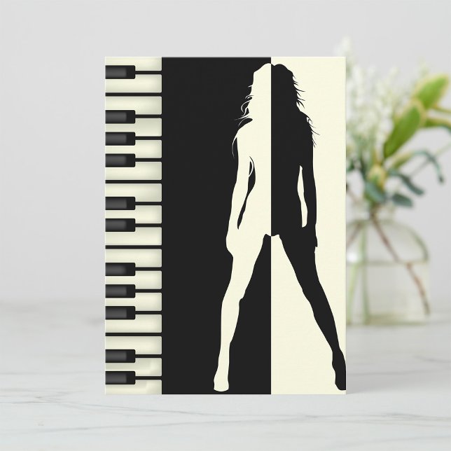 Piano Woman Invitation (Creator Uploaded)