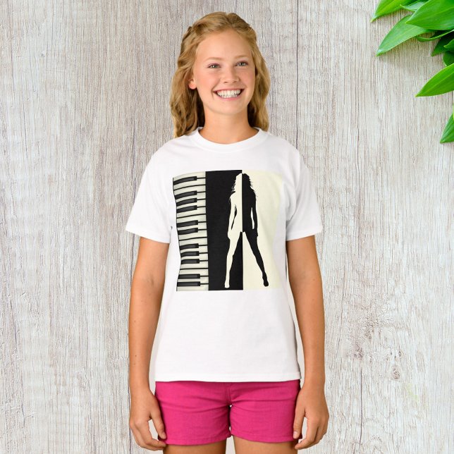 Piano Woman T-Shirt (Creator Uploaded)