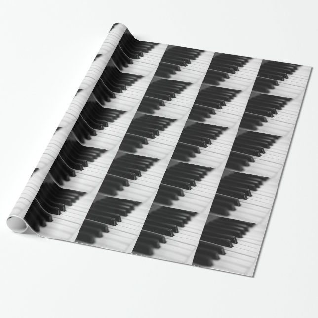 piano wrapping paper (Unrolled)