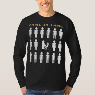 Pianos Same is Lame Tee Shirt - Strike a Chord of