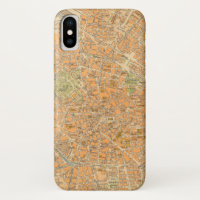 Pianta di Milano - Map of Milan, Italy
