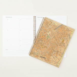 Pianta di Milano - Map of Milan, Italy Planner