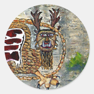 Piasa Bird Native American Legend Classic Round St Classic Round Sticker