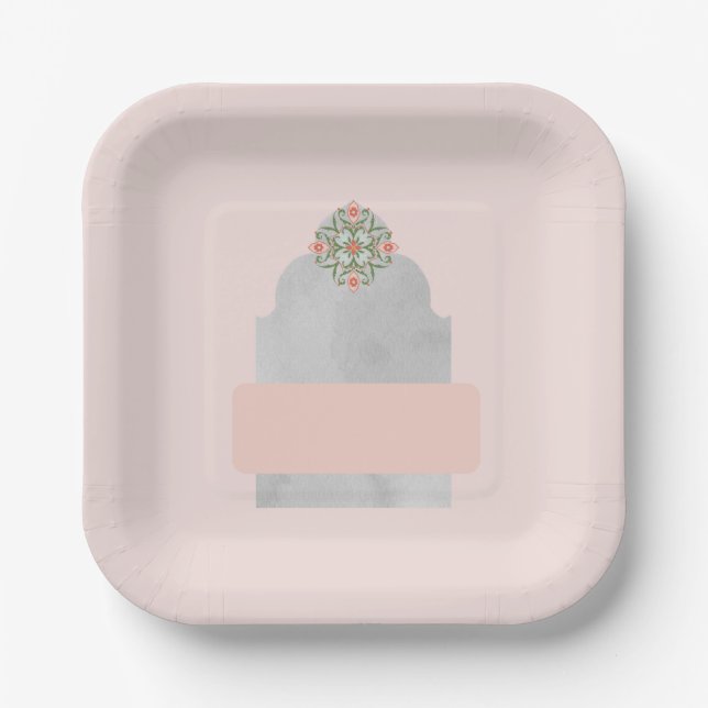 Piatti rettangolari paper plate (Front)