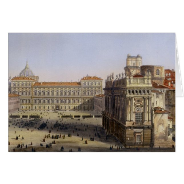 Piazza Castello, Turin, engraved by F. Citterio (c (Front Horizontal)