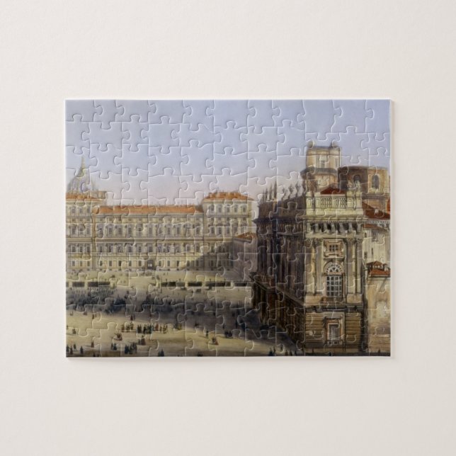 Piazza Castello, Turin, engraved by F. Citterio (c Jigsaw Puzzle (Horizontal)