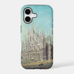 Piazza del Duomo in Milan by Carlo Bossoli  