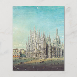 Piazza del Duomo in Milan by Carlo Bossoli  