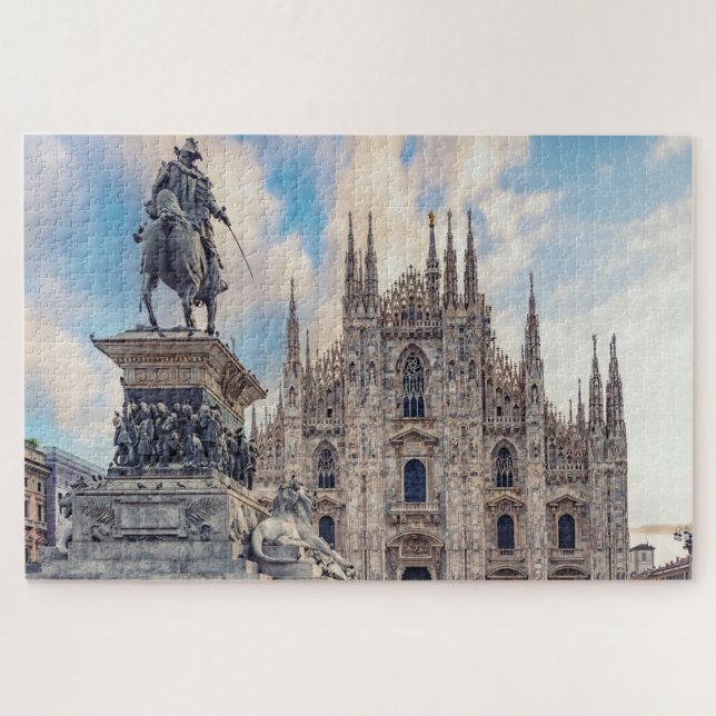 Piazza del Duomo Jigsaw Puzzle (Horizontal)