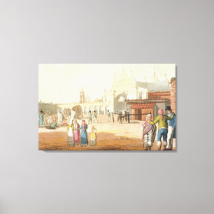 Piazza del Mercato, Buenos Aires, Argentina, from Canvas Print