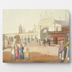 Piazza del Mercato, Buenos Aires, Argentina, from Plaque