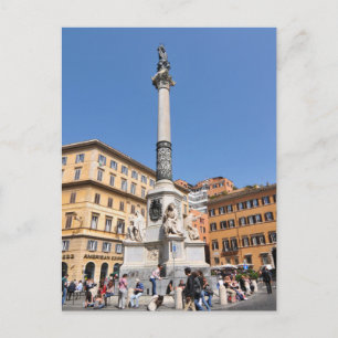 Piazza Navona in Rome, Italy Postcard