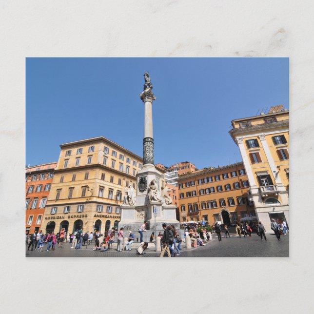 Piazza Navona in Rome, Italy Postcard (Front)