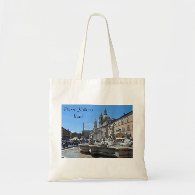 Piazza Navona- Rome, Italy Tote Bag (Front)