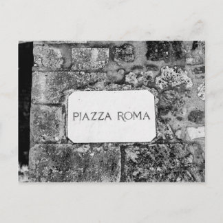 Piazza Roma Postcard