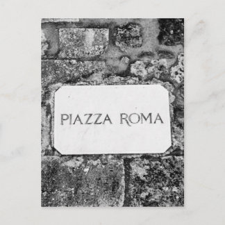 Piazza Roma Postcard