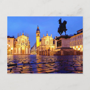 Piazza San Carlo Postcard