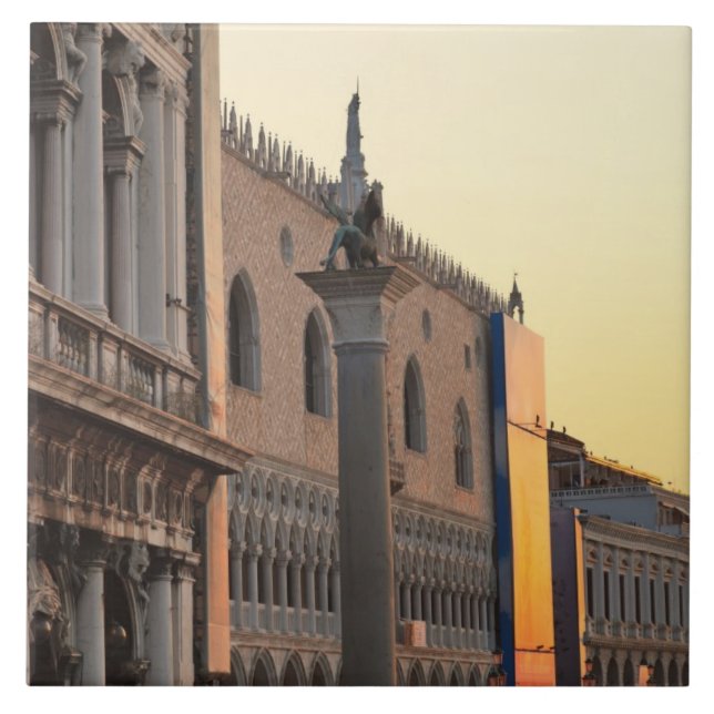 Piazza San Marco, St. Mark's Square, Venice Tile (Front)
