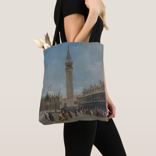 Piazza San Marco Tote Bag (Close Up)