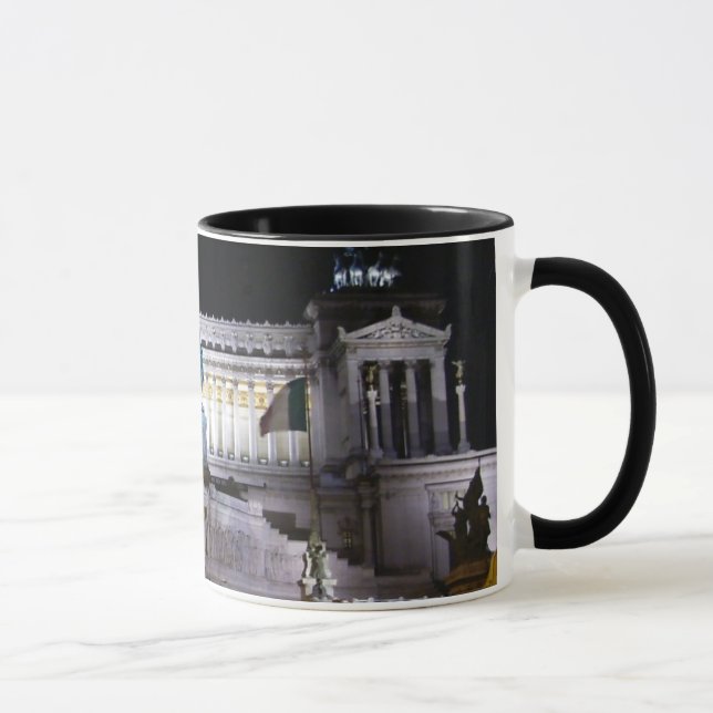 Piazza Venezia at night Mug (Right)