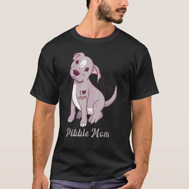 Pibble Mum T-Shirt (Front)