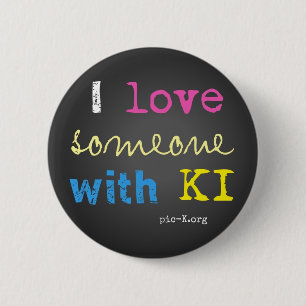 pic-K Love 6 Cm Round Badge
